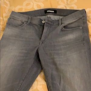 Express Gray size 12S jeggings